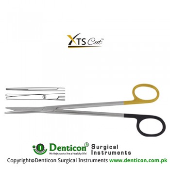 XTSCut™ TC Metzenbaum-Fine Dissecting Scissor - Slender Pattern Straight Stainless Steel, 18 cm - 7"